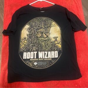 Black Root Wizard Tee